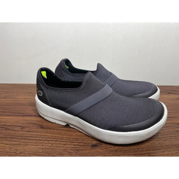 Oofos OOmg Low Fiber Oofoam Recovery Sneaker Active Womens sz 10 EU41 Comfort - Picture 3 of 9